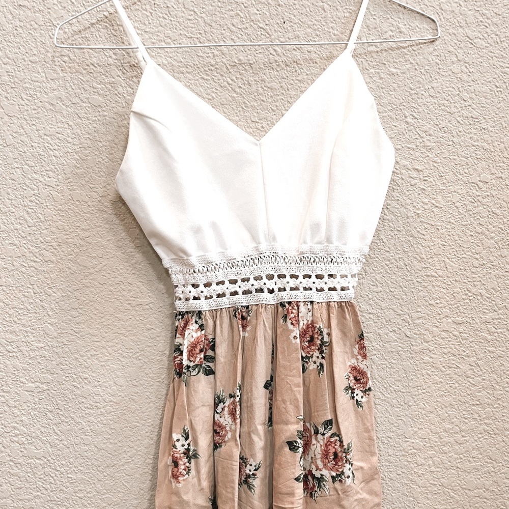 Floral Lace Romper